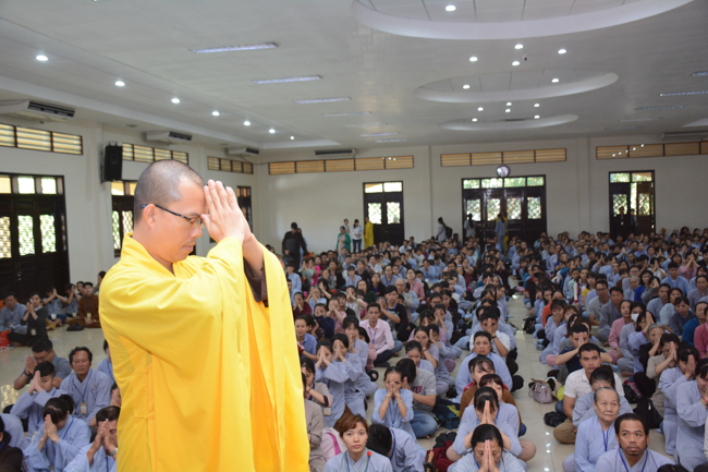 The third “Take Refuge with the Triple Gems” Ceremony in 2018