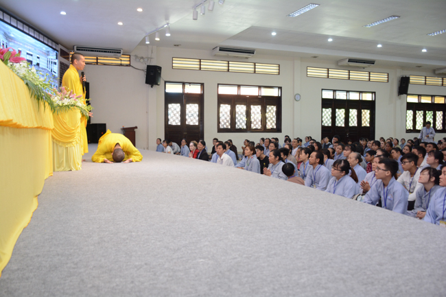 The third “Take Refuge with the Triple Gems” Ceremony in 2018