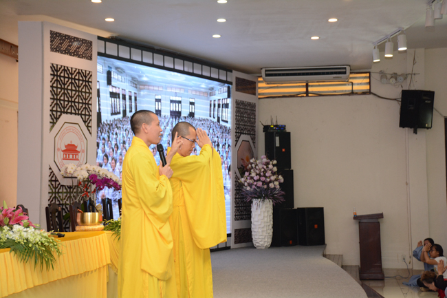 The third “Take Refuge with the Triple Gems” Ceremony in 2018