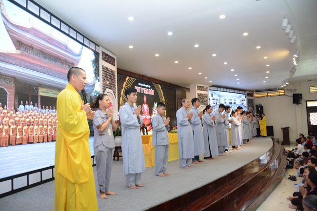 The third “Take Refuge with the Triple Gems” Ceremony in 2018