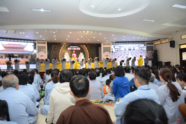 The third “Take Refuge with the Triple Gems” Ceremony in 2018