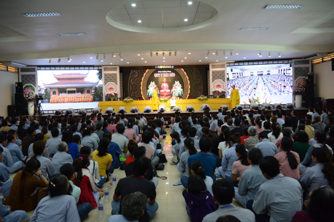 The third “Take Refuge with the Triple Gems” Ceremony in 2018