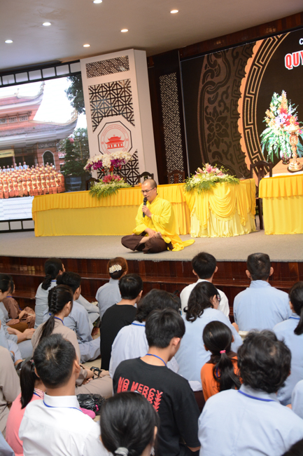 The third “Take Refuge with the Triple Gems” Ceremony in 2018