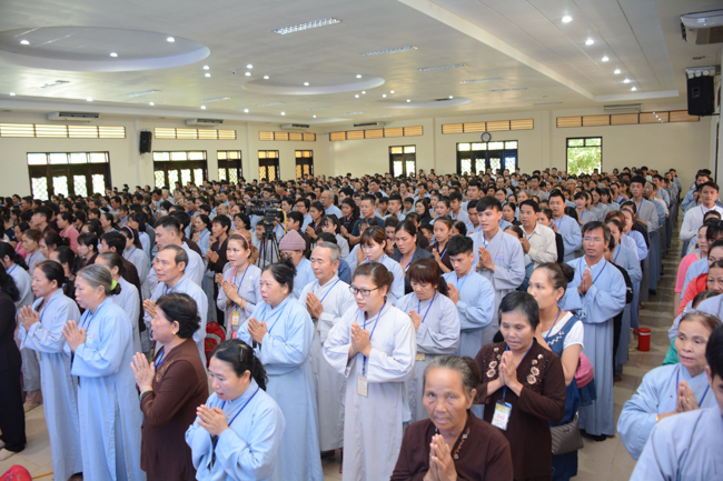 The third “Take Refuge with the Triple Gems” Ceremony in 2018