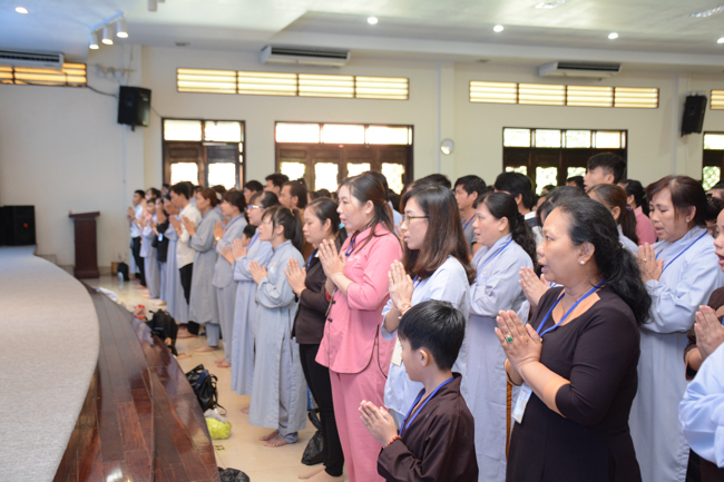 The third “Take Refuge with the Triple Gems” Ceremony in 2018