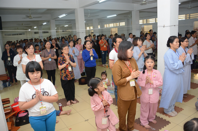 The third “Take Refuge with the Triple Gems” Ceremony in 2018