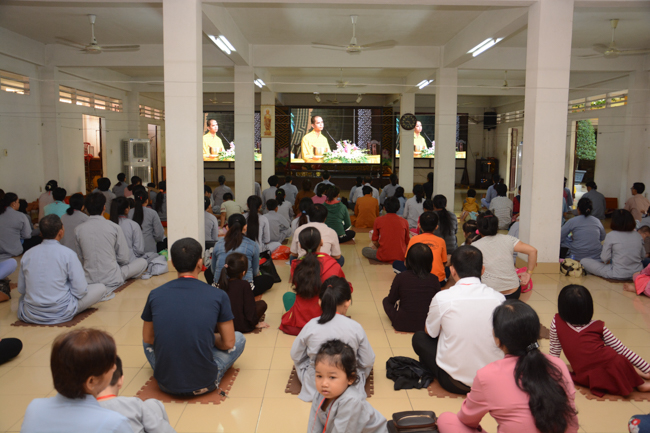 The third “Take Refuge with the Triple Gems” Ceremony in 2018