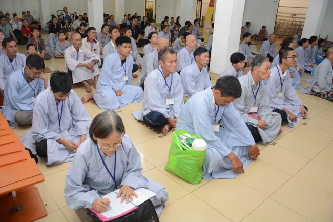 The third “Take Refuge with the Triple Gems” Ceremony in 2018