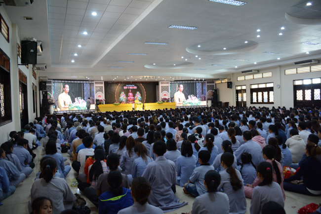 The third “Take Refuge with the Triple Gems” Ceremony in 2018