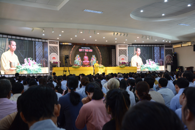 The third “Take Refuge with the Triple Gems” Ceremony in 2018