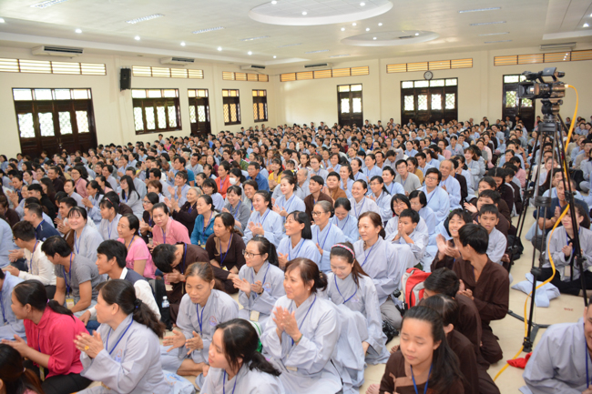 The third “Take Refuge with the Triple Gems” Ceremony in 2018