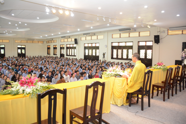 The third “Take Refuge with the Triple Gems” Ceremony in 2018