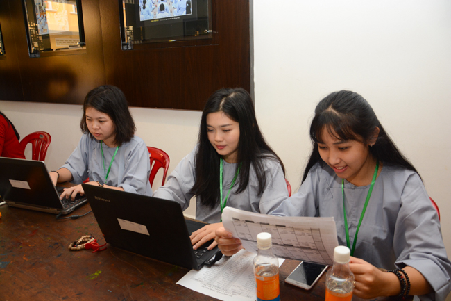 The third “Take Refuge with the Triple Gems” Ceremony in 2018