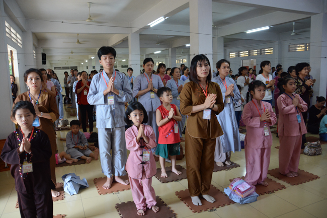 The third “Take Refuge with the Triple Gems” Ceremony in 2018