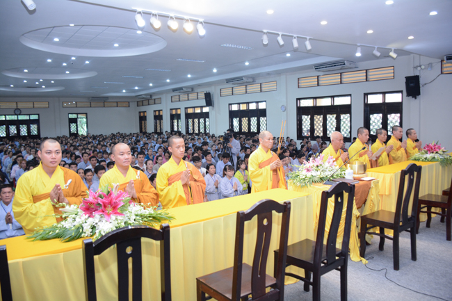 The third “Take Refuge with the Triple Gems” Ceremony in 2018