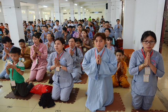 The third “Take Refuge with the Triple Gems” Ceremony in 2018