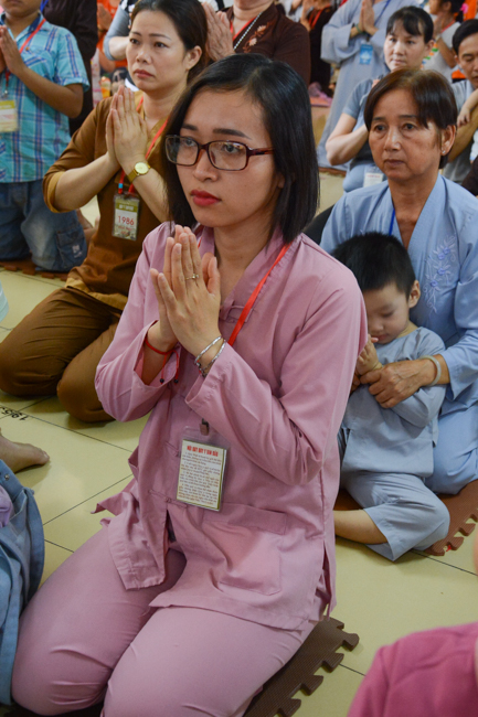 The third “Take Refuge with the Triple Gems” Ceremony in 2018