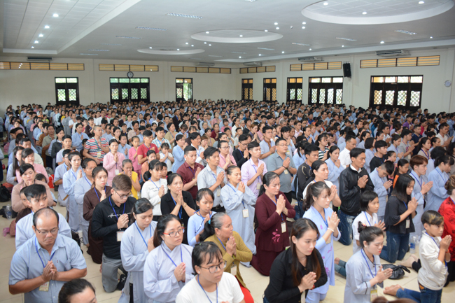 The third “Take Refuge with the Triple Gems” Ceremony in 2018