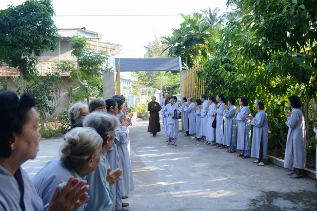 Giảng pháp tại chùa Phổ Nguyện, Đồng Tháp