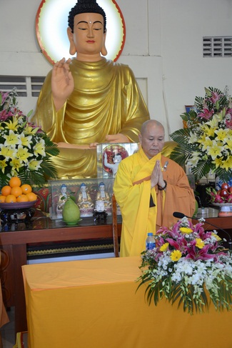 Giảng pháp tại chùa Phổ Nguyện, Đồng Tháp