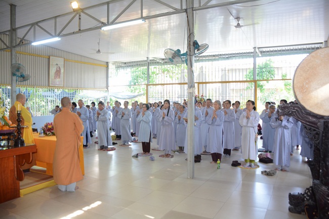 Giảng pháp tại chùa Phổ Nguyện, Đồng Tháp