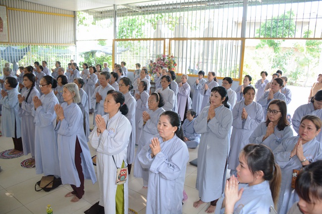 Giảng pháp tại chùa Phổ Nguyện, Đồng Tháp