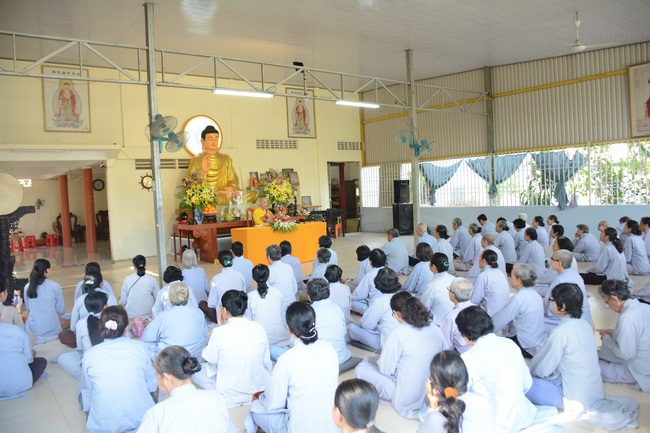 Giảng pháp tại chùa Phổ Nguyện, Đồng Tháp