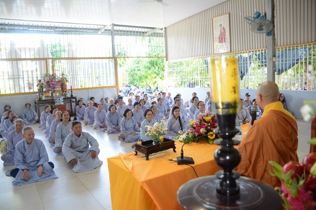 Giảng pháp tại chùa Phổ Nguyện, Đồng Tháp