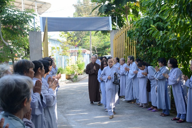 Giảng pháp tại chùa Phổ Nguyện, Đồng Tháp