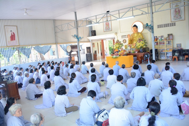 Giảng pháp tại chùa Phổ Nguyện, Đồng Tháp