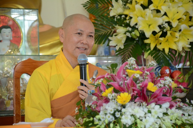 Giảng pháp tại chùa Phổ Nguyện, Đồng Tháp