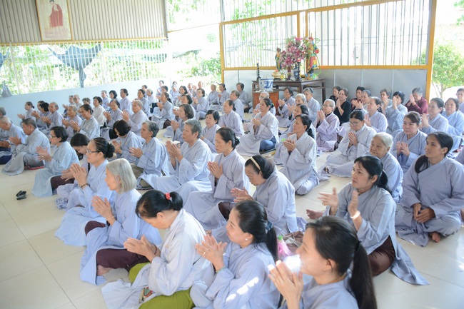 Giảng pháp tại chùa Phổ Nguyện, Đồng Tháp