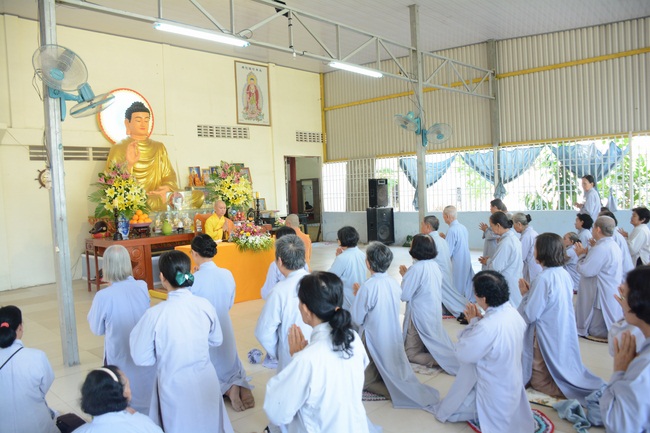 Giảng pháp tại chùa Phổ Nguyện, Đồng Tháp