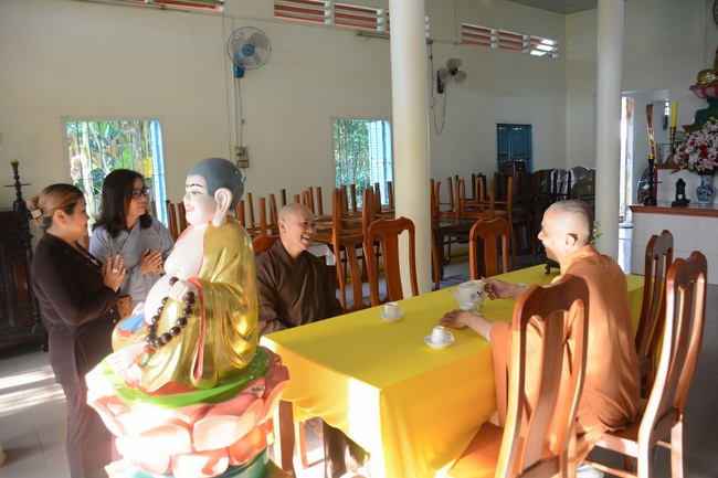 Giảng pháp tại chùa Phổ Nguyện, Đồng Tháp