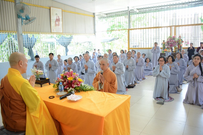 Giảng pháp tại chùa Phổ Nguyện, Đồng Tháp