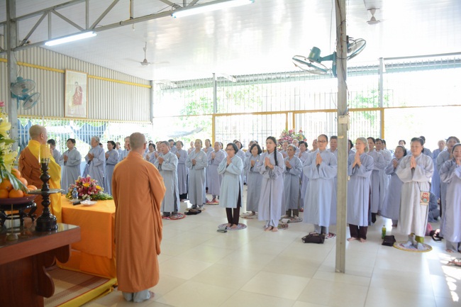 Giảng pháp tại chùa Phổ Nguyện, Đồng Tháp