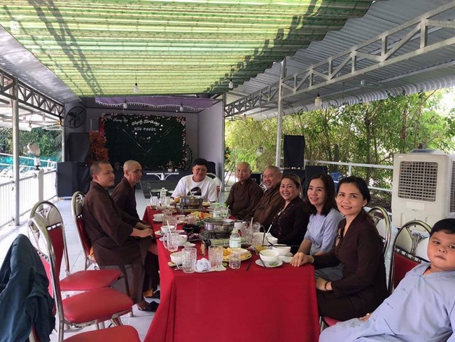 Giảng pháp tại chùa Phổ Nguyện, Đồng Tháp