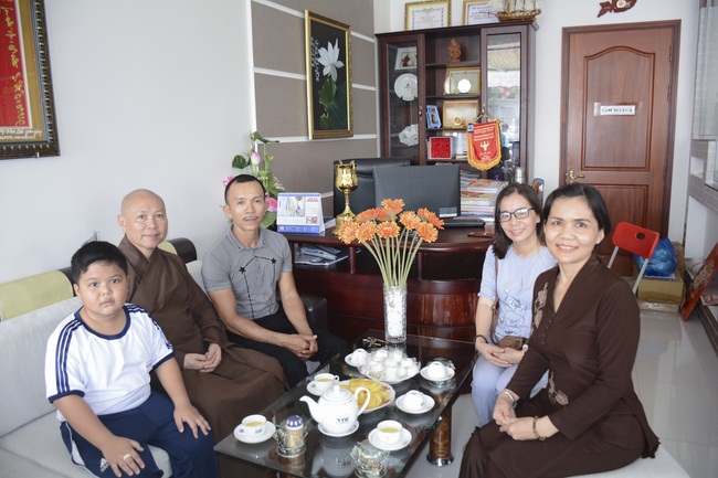 Giảng pháp tại chùa Phổ Nguyện, Đồng Tháp