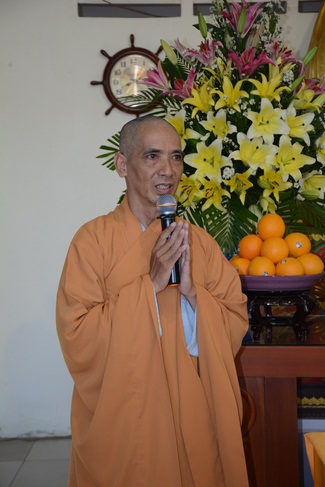 Giảng pháp tại chùa Phổ Nguyện, Đồng Tháp