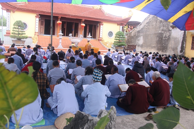 The peaceful retreat at Tieu Dao Pagoda in Quang Ninh.