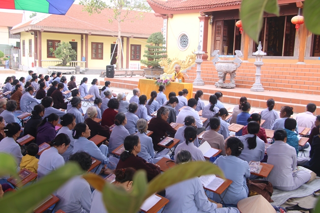The peaceful retreat at Tieu Dao Pagoda in Quang Ninh.
