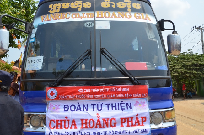 Medical Testing, Gift Offering in Cambodia and Creature Releasing