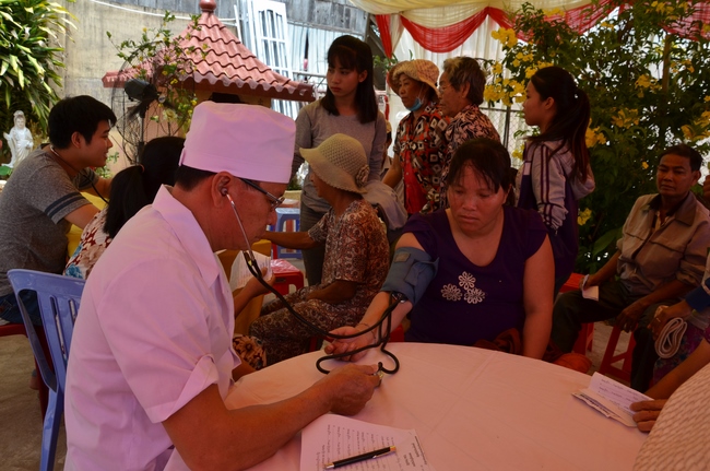 Medical Testing, Gift Offering in Cambodia and Creature Releasing