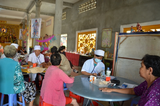 Medical Testing, Gift Offering in Cambodia and Creature Releasing