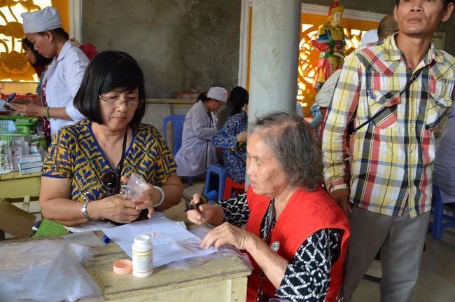 Medical Testing, Gift Offering in Cambodia and Creature Releasing