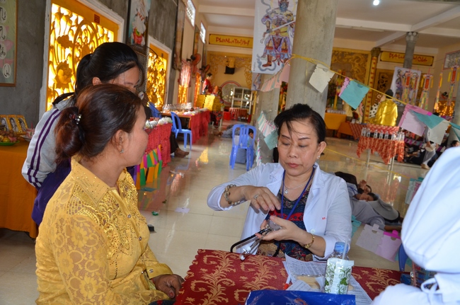 Medical Testing, Gift Offering in Cambodia and Creature Releasing