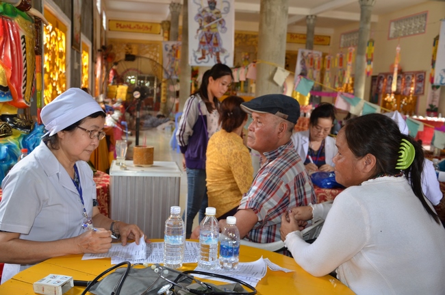 Medical Testing, Gift Offering in Cambodia and Creature Releasing