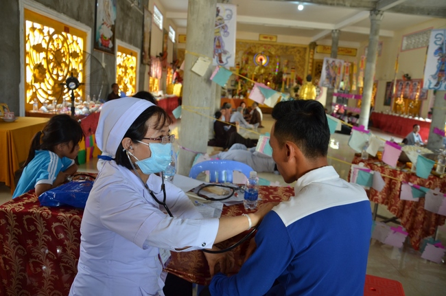 Medical Testing, Gift Offering in Cambodia and Creature Releasing