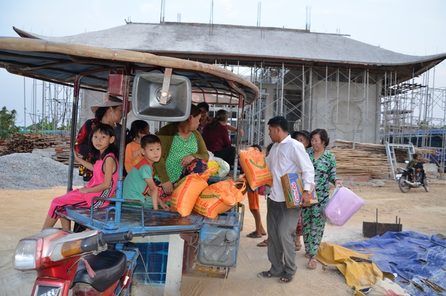 Medical Testing, Gift Offering in Cambodia and Creature Releasing