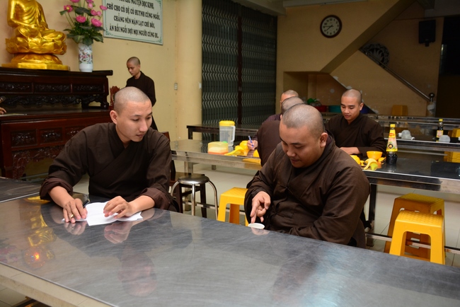 Examining before the fully ordination